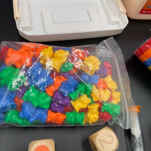Farmar Bears For Kids Counting Bears With Sorting Cups - Picture 3 of 5